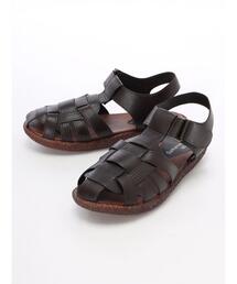 Samansa Mos2 blue | グルカフットベッドサンダル(サンダル)