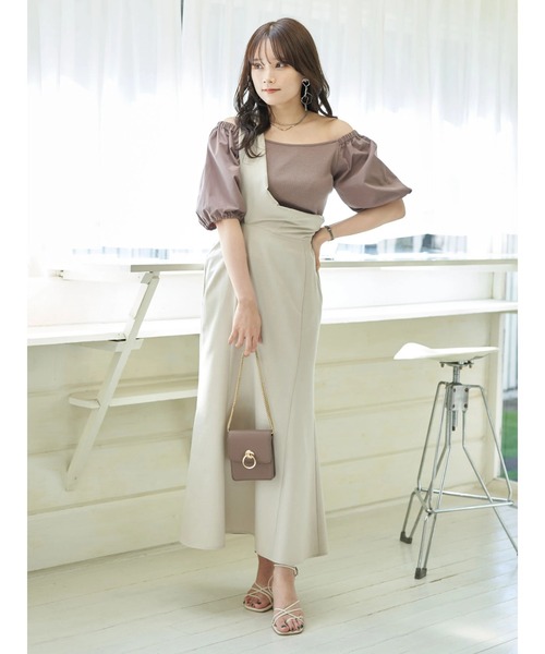 earth music&ecology（アースミュージックアンドエコロジー）の「マルチマーメイドスカート（スカート・レディース・グリーン/ベージュ/ブラック・S/M）」の13枚目の写真