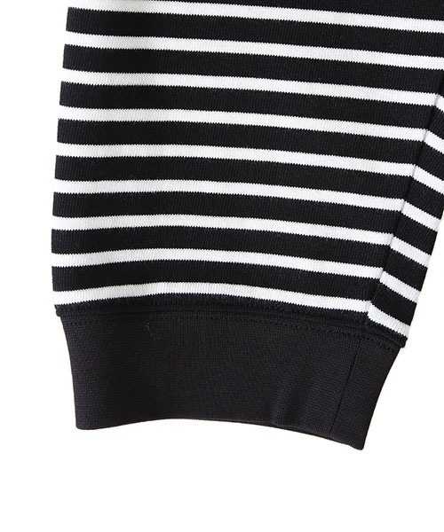 BALLAST ARK（バラストアーク）の「BALLAST ARK / バラストアーク：BIG SIZE BORDER L/S TEE：BA05-T004[AST]（Tシャツ/カットソー・メンズ・ブラック系その他・FREE）」の14枚目の写真