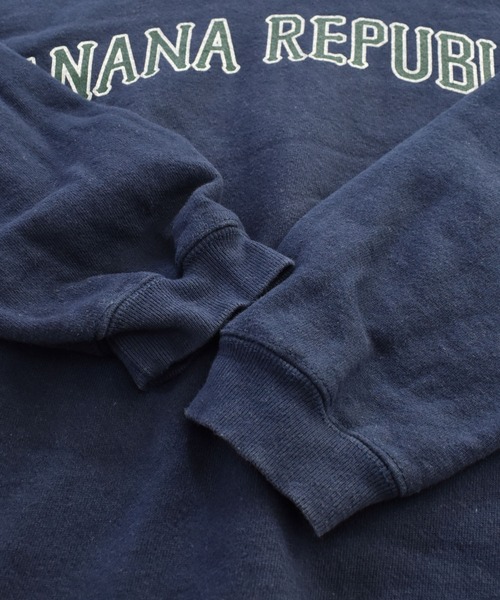 Banana Republic（バナナリパブリック）の「【ヴィンテージ古着】90s BANANA REPUBLIC バナナリパブリック USA製 クルーネックスウェット（スウェット・メンズ・ネイビー・LARGE）」の6枚目の写真