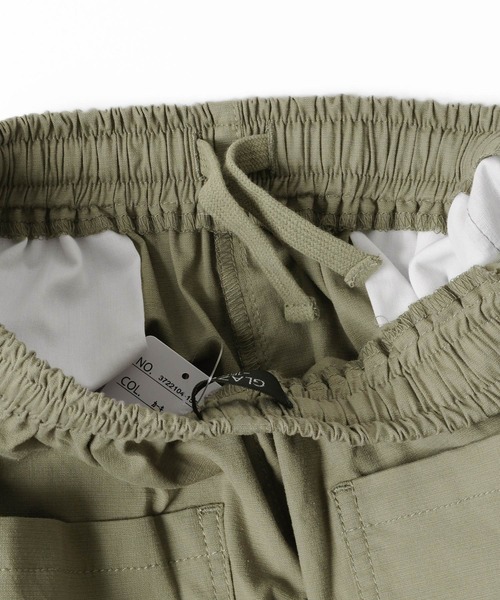 GLAZOS（グラソス）の「オックスストレッチ・イージーパンツ【セットアップ対応】（その他パンツ・キッズ・ブラック/カーキ・150cm/160cm/140cm/170cm/130cm）」の11枚目の写真