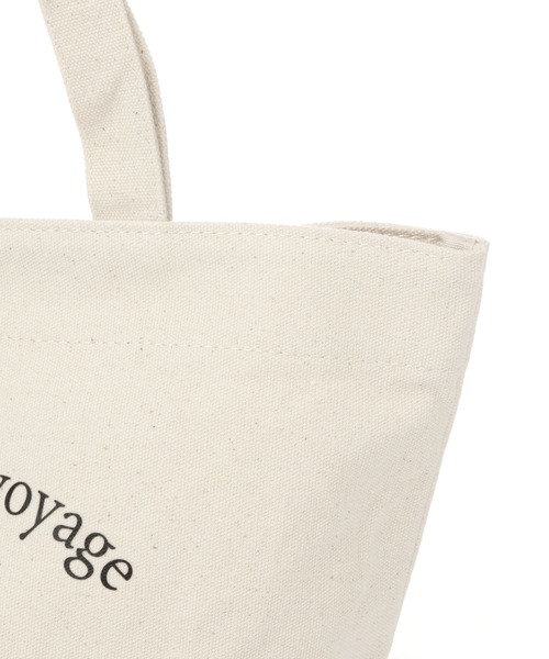 GLOBAL WORK(グローバルワーク)の「シンプルロゴトート/266900(クラッチバッグ・レディース・ブラック/ダークブラウン/ベージュ/オフホワイト・FREE)」の8枚目の写真