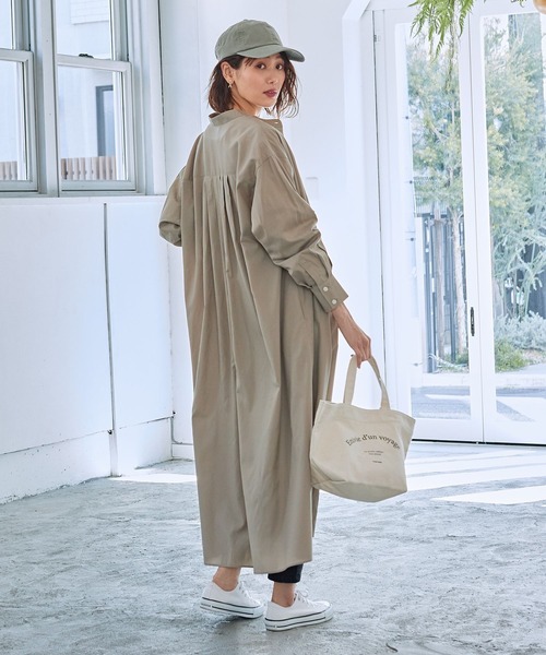 GLOBAL WORK(グローバルワーク)の「シンプルロゴトート/266900(クラッチバッグ・レディース・ブラック/ダークブラウン/ベージュ/オフホワイト・FREE)」の21枚目の写真