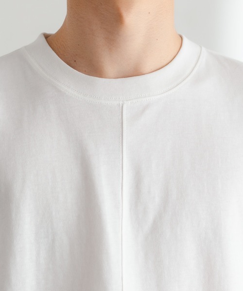 epnok(エプノック)の「センターシームTシャツ(Tシャツ/カットソー・メンズ・ブラック/オフホワイト・SMALL/MEDIUM/LARGE)」の18枚目の写真