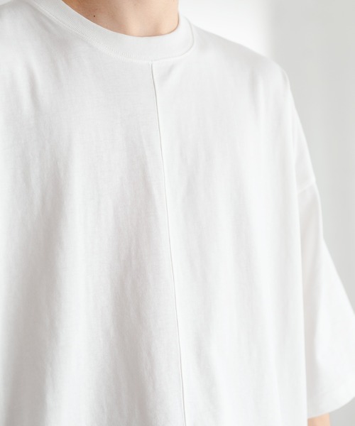 epnok(エプノック)の「センターシームTシャツ(Tシャツ/カットソー・メンズ・ブラック/オフホワイト・SMALL/MEDIUM/LARGE)」の21枚目の写真