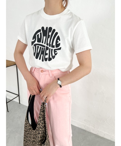 JUMELLE（ジュメロ）の「タイポグラフィーTシャツ（Tシャツ/カットソー・レディース・ブラック/レッド・FREE）」の21枚目の写真