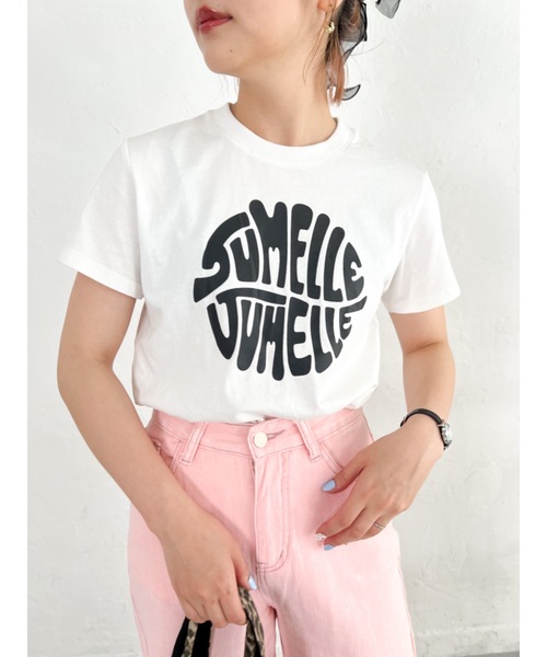 JUMELLE（ジュメロ）の「タイポグラフィーTシャツ（Tシャツ/カットソー・レディース・ブラック/レッド・FREE）」の20枚目の写真