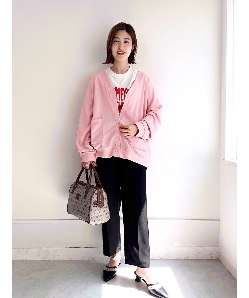JUMELLE（ジュメロ）の「タイポグラフィーTシャツ（Tシャツ/カットソー・レディース・ブラック/レッド・FREE）」の15枚目の写真