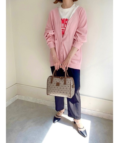 JUMELLE（ジュメロ）の「タイポグラフィーTシャツ（Tシャツ/カットソー・レディース・ブラック/レッド・FREE）」の12枚目の写真