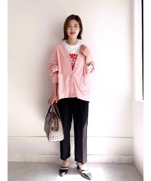 JUMELLE（ジュメロ）の「タイポグラフィーTシャツ（Tシャツ/カットソー・レディース・ブラック/レッド・FREE）」の14枚目の写真