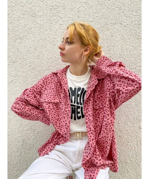 JUMELLE（ジュメロ）の「タイポグラフィーTシャツ（Tシャツ/カットソー・レディース・ブラック/レッド・FREE）」の11枚目の写真