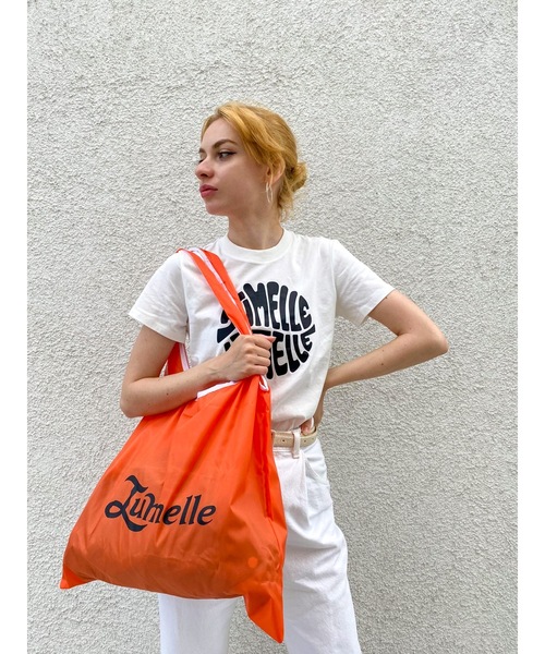 JUMELLE（ジュメロ）の「タイポグラフィーTシャツ（Tシャツ/カットソー・レディース・ブラック/レッド・FREE）」の8枚目の写真