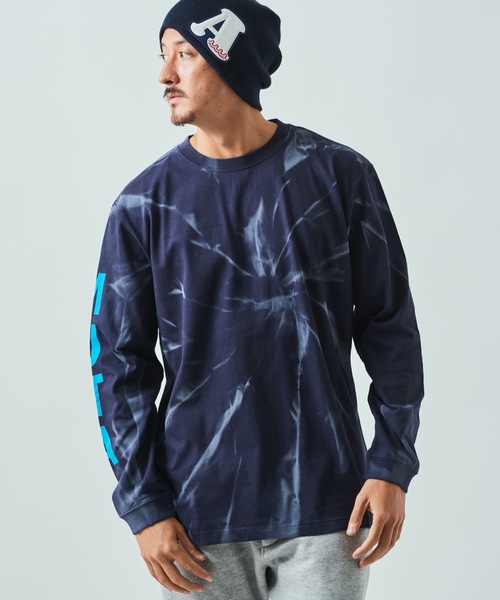 ACANTHUS（アカンサス）の「Acanthus x muta : Hand Dye L/S Tee（Tシャツ/カットソー・メンズ・ホワイト/ブラック/ネイビー・S/M/L/XL）」の3枚目の写真