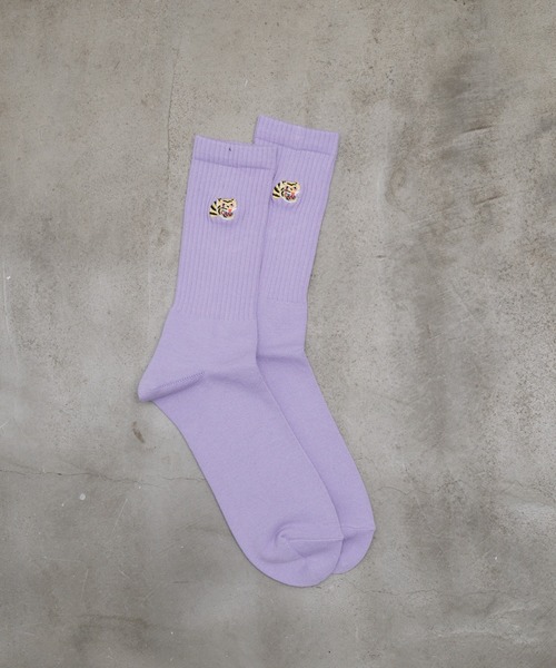 WHIMSIC（ウィムジック）の「【WHIMSIC】スーベニアソックス（ソックス/靴下・レディース・パープル/イエロー/グリーン・FREE）」の3枚目の写真