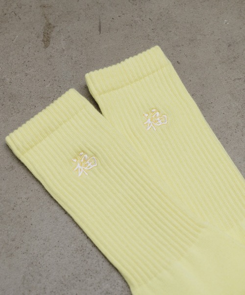 WHIMSIC（ウィムジック）の「【WHIMSIC】スーベニアソックス（ソックス/靴下・レディース・パープル/イエロー/グリーン・FREE）」の10枚目の写真