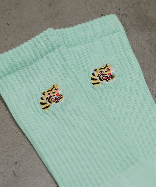 WHIMSIC（ウィムジック）の「【WHIMSIC】スーベニアソックス（ソックス/靴下・レディース・パープル/イエロー/グリーン・FREE）」の9枚目の写真