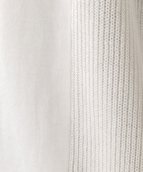 RAGEBLUE（レイジブルー）の「ニットコンビネーション/プチ刺繍Tシャツ（Tシャツ/カットソー・メンズ・ホワイト/ネイビー・MEDIUM/LARGE）」の18枚目の写真