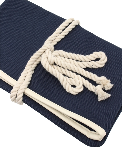 WEGO（ウィゴー）の「WEGO/ロープクラッチバッグ（クラッチバッグ・レディース・ホワイト/ネイビー・FREE）」の6枚目の写真