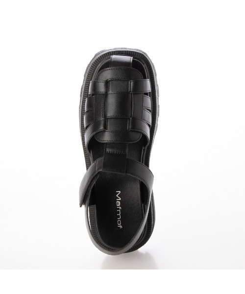 Mafmof（マフモフ）の「Mafmof(マフモフ)タンクソールグルカサンダル（サンダル・レディース・シルバー/ブラック/ダークブラウン・LL/L/M/S）」の15枚目の写真