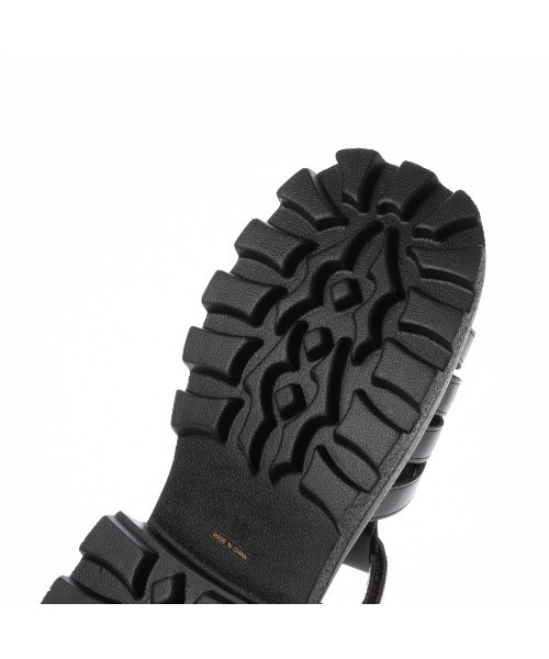 Mafmof（マフモフ）の「Mafmof(マフモフ)タンクソールグルカサンダル（サンダル・レディース・シルバー/ブラック/ダークブラウン・LL/L/M/S）」の21枚目の写真