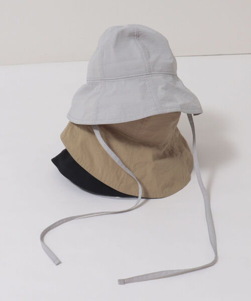 LE VERNIS（ル・ベルニ）の「【LE VERNIS/ルベルニ】◇【WEB限定】ロングブリムHAT（ハット・レディース・ブラック/グレイッシュベージュ/ベージュ・FREE）」の9枚目の写真