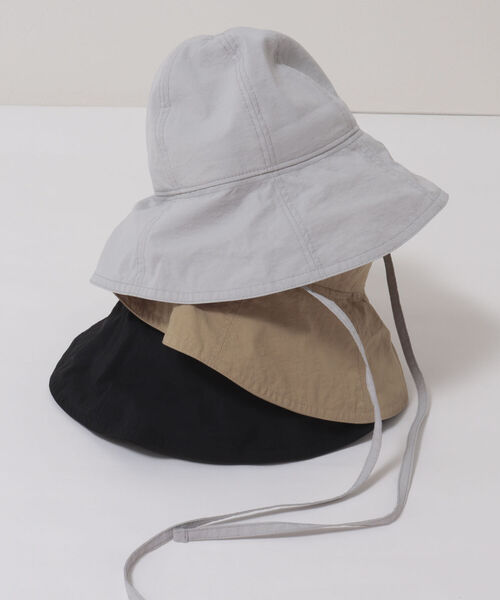 LE VERNIS（ル・ベルニ）の「【LE VERNIS/ルベルニ】◇【WEB限定】ロングブリムHAT（ハット・レディース・ブラック/グレイッシュベージュ/ベージュ・FREE）」の10枚目の写真