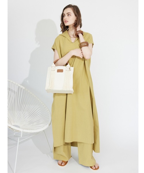 ALEXIA STAM(アリシアスタン)の「Patch Fringe Medium Tote Bag/パッチフリンジミディアムトートバッグ(トートバッグ・レディース・アイボリー・FREE)」の12枚目の写真