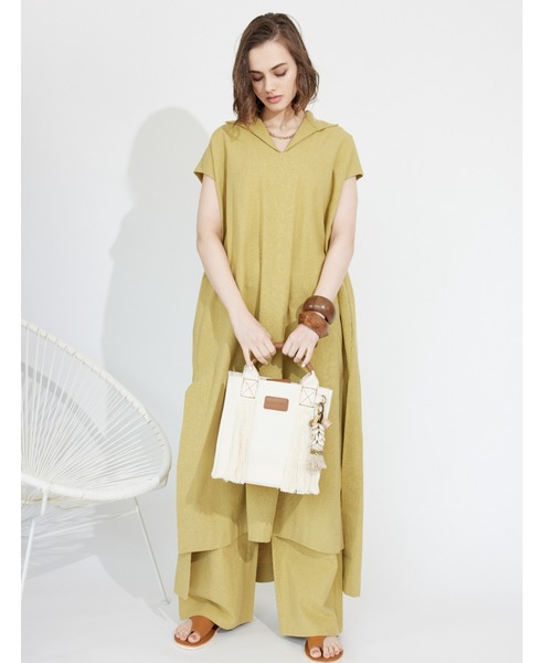 ALEXIA STAM(アリシアスタン)の「Patch Fringe Medium Tote Bag/パッチフリンジミディアムトートバッグ(トートバッグ・レディース・アイボリー・FREE)」の10枚目の写真