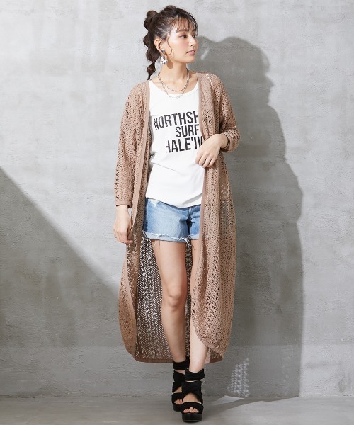 SMILE LAND（スマイルランド）の「大きいサイズ ロゴプリントタンクトップ（タンクトップ・レディース・ブラック/オフホワイト・L/4L/5L/3L/LL）」の11枚目の写真