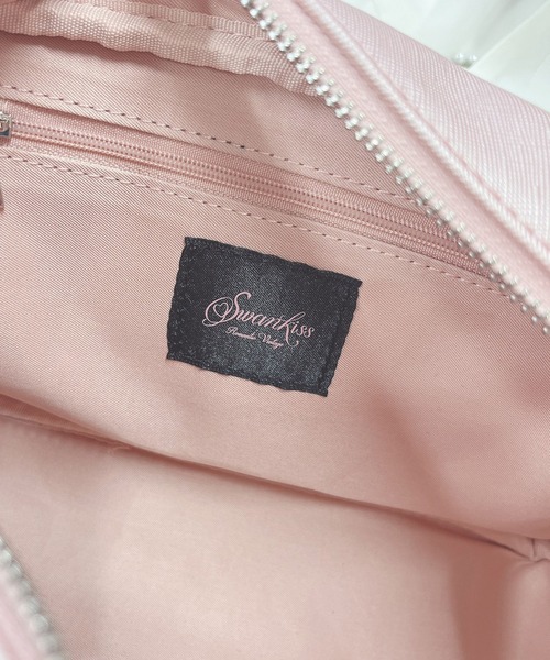 Swankiss（スワンキス）の「UT ribbon mademoi BAG（ショルダーバッグ・レディース・ホワイト/サックスブルー/ブラック/ピンク/ボルドー・FREE）」の11枚目の写真