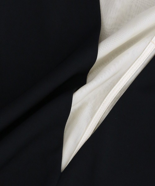 ADAM ET ROPE'（アダムエロペ）の「【WEB限定】2WAYジャンパースカートコンビブラウス（ジャンパースカート・レディース・ブラック/ベージュ・FREE）」の14枚目の写真