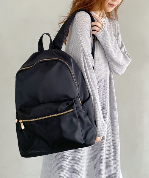CLEA(クレア)の「【stonedoorコラボ】ユニセックスナイロンリュック バックパック(バックパック/リュック・レディース・ブラック/ネイビー/カーキ・FREE)」の20枚目の写真