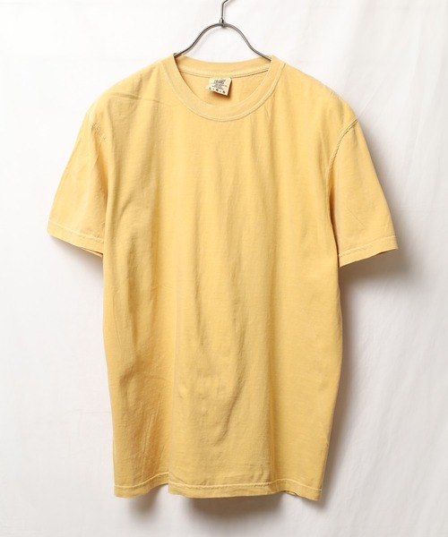 comfort colors(コンフォートカラーズ)の「『COMFORT COLORS』6.1oz ガーメントダイTシャツ(Tシャツ/カットソー・レディース・ホワイト/マスタード/グリーン系/ターコイズブルー系/ブルー系/ブルー系2/スミクロ・LARGE/MEDIUM/X-LARGE)」の7枚目の写真
