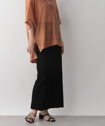 LOWRYS FARM | ヘンケイリブニットマキシスカート　346398(スカート)