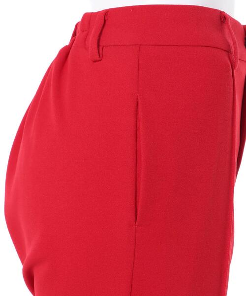 INGNI(イング)の「センターシームフレアーパンツ(スラックス・レディース・レッド/ブラック/グリーン/ブルー/ブラウン・FREE)」の10枚目の写真