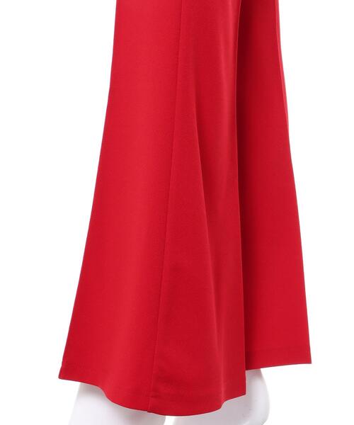 INGNI(イング)の「センターシームフレアーパンツ(スラックス・レディース・レッド/ブラック/グリーン/ブルー/ブラウン・FREE)」の12枚目の写真