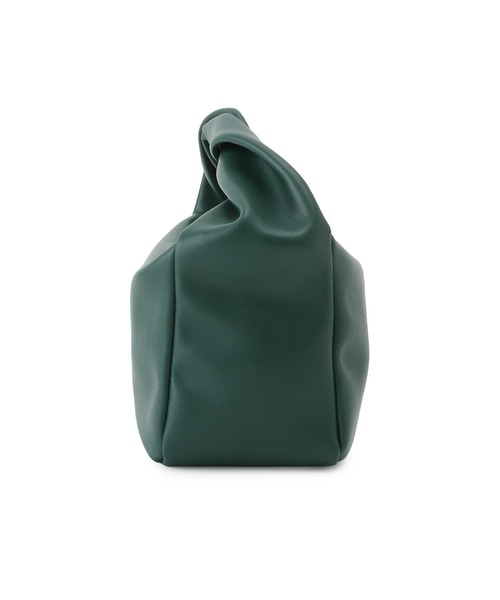 ROPE' PICNIC（ロペピクニック）の「【WEB限定カラー:シルバー】ツイストハンドルホーボーミニショルダーバッグ（ショルダーバッグ・レディース・ブラック/キナリ/イエロー系その他3/ダークグリーン/シルバー・FREE）」の15枚目の写真