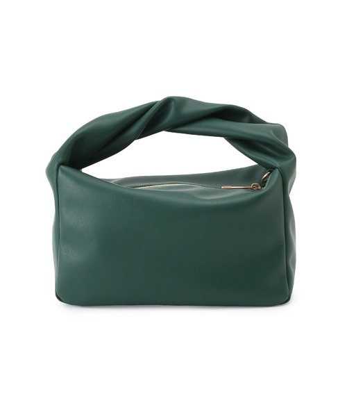 ROPE' PICNIC（ロペピクニック）の「【WEB限定カラー:シルバー】ツイストハンドルホーボーミニショルダーバッグ（ショルダーバッグ・レディース・ブラック/キナリ/イエロー系その他3/ダークグリーン/シルバー・FREE）」の6枚目の写真