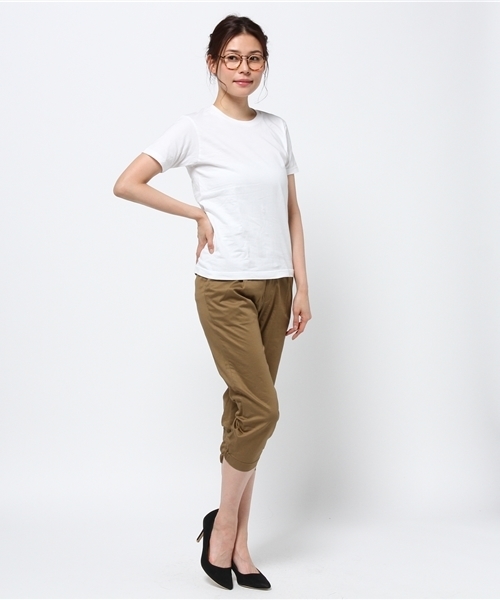 SHIPS for women（シップスフォーウィメン）の「Hanes×SHIPS:2-PACK コットンTEE◇（Tシャツ/カットソー・レディース・ホワイト・X-SMALL）」の6枚目の写真