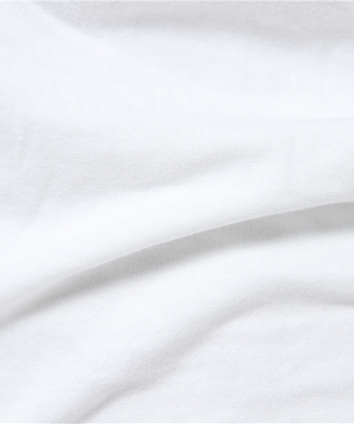 SHIPS for women（シップスフォーウィメン）の「Hanes×SHIPS:2-PACK コットンTEE◇（Tシャツ/カットソー・レディース・ホワイト・X-SMALL）」の3枚目の写真