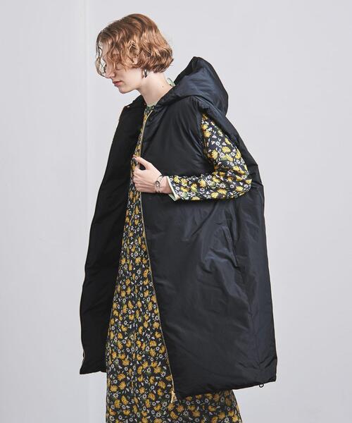 UNITED ARROWS(ユナイテッドアローズ)の「P/SI ダウン ベスト(ダウンベスト・レディース・ナチュラル/ブラック・38/36)」の6枚目の写真