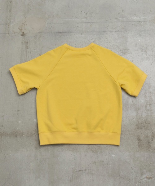 MAISON SPECIAL(メゾンスペシャル)の「SPACE TOURハーフスリーブトップ【MAISON SPECIAL/メゾンスペシャル】(スウェット・レディース・ブラック/ブルー/イエロー・FREE)」の16枚目の写真