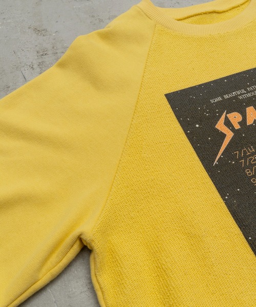 MAISON SPECIAL(メゾンスペシャル)の「SPACE TOURハーフスリーブトップ【MAISON SPECIAL/メゾンスペシャル】(スウェット・レディース・ブラック/ブルー/イエロー・FREE)」の17枚目の写真