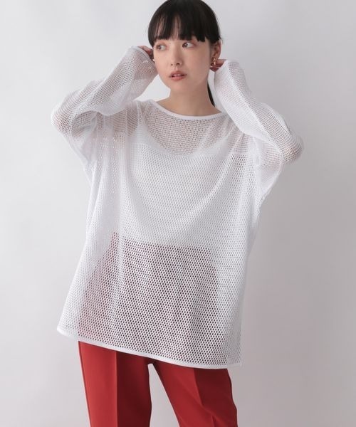 さささ LOWRYS FARM（ローリーズファーム）の「キリカエメッシュLS
