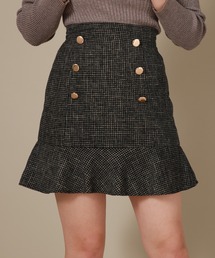 Cheek | ツイードミニマーメイドスカート(スカート)