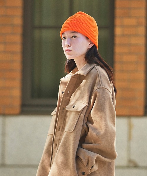 FIDELITY（フィデリティ）の「ANCHOR PATCH KNIT WATCH / アンカー パッチ ニットワッチ（ニットキャップ/ビーニー・メンズ・ブラック/グレー/オレンジ・FREE）」の6枚目の写真