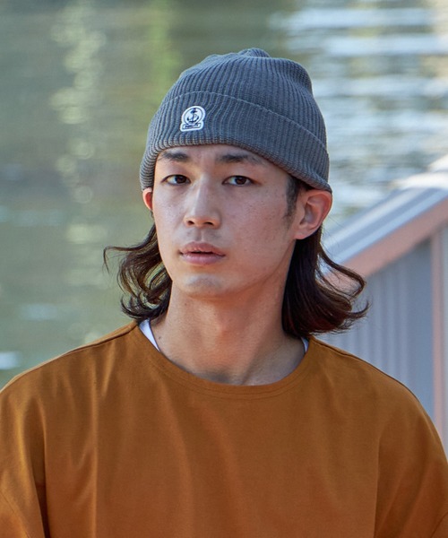 FIDELITY（フィデリティ）の「ANCHOR PATCH KNIT WATCH / アンカー パッチ ニットワッチ（ニットキャップ/ビーニー・メンズ・ブラック/グレー/オレンジ・FREE）」の10枚目の写真