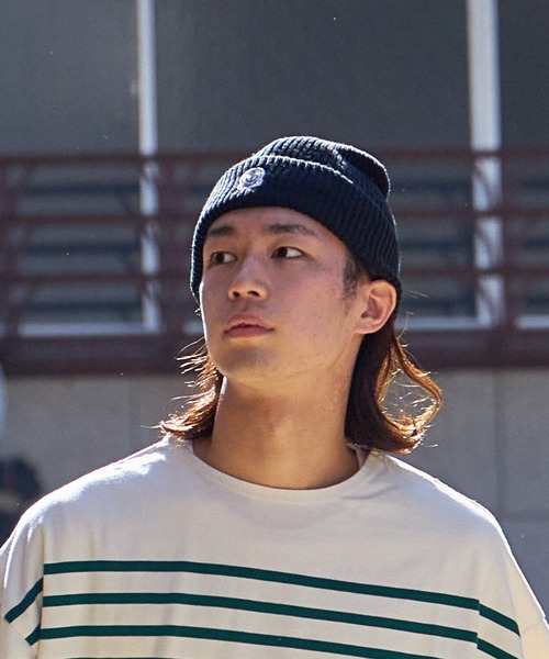 FIDELITY（フィデリティ）の「ANCHOR PATCH KNIT WATCH / アンカー パッチ ニットワッチ（ニットキャップ/ビーニー・メンズ・ブラック/グレー/オレンジ・FREE）」の11枚目の写真