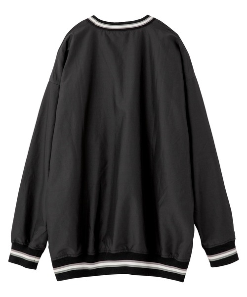 SILAS（サイラス）の「WOVEN CREWNECK SHIRT（Tシャツ/カットソー・メンズ・ブラック/グレー/グリーン・M/L/XL）」の11枚目の写真