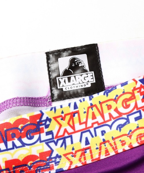 XLARGE(エクストララージ)の「XLARGE/エクストララージ 2tone color ボクサーパンツ(ボクサーパンツ・メンズ・グリーン/パープル・L/XL/M)」の4枚目の写真